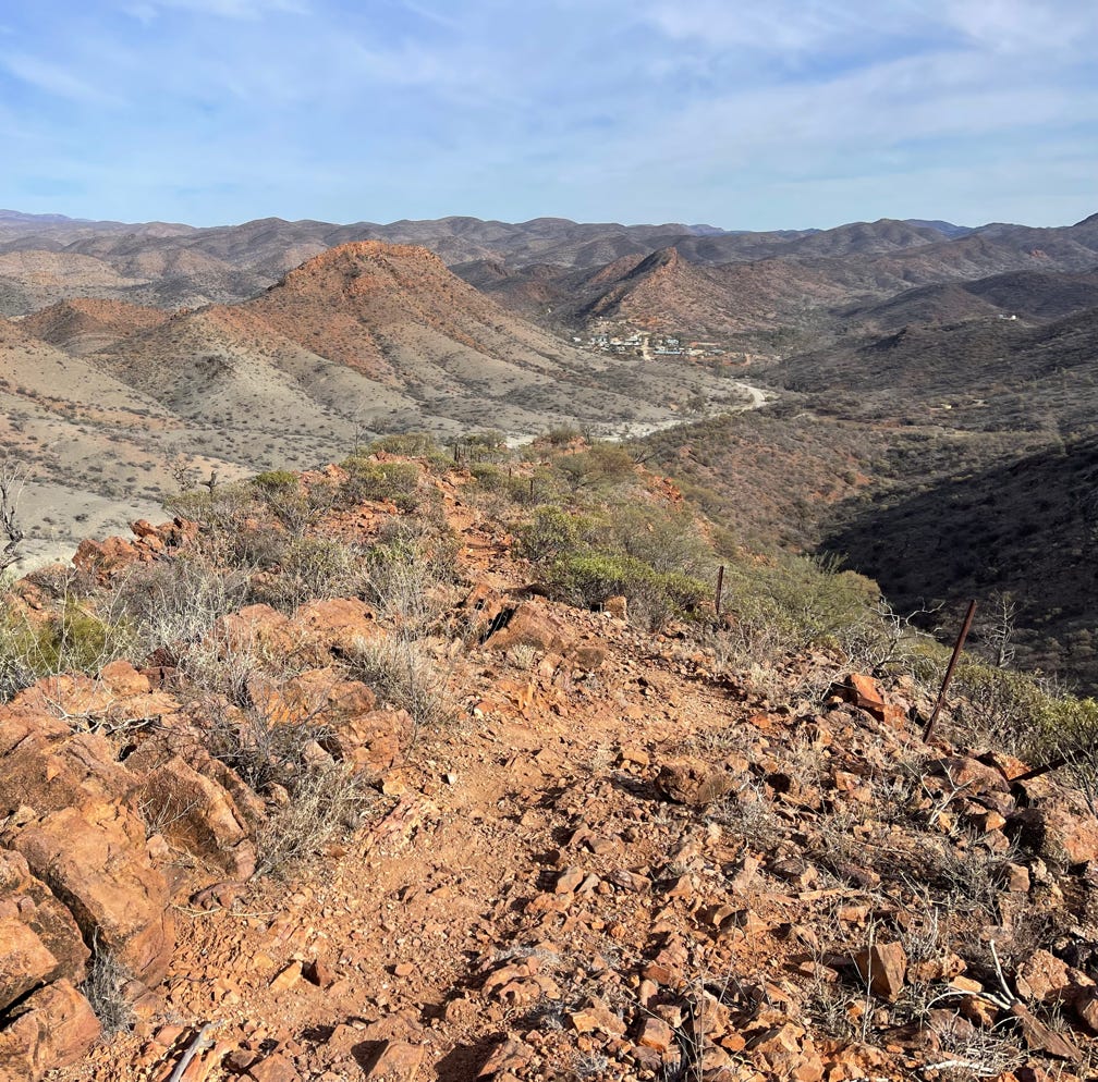 picture of the view from the Acacia Ridge Walk at Arkaroola Wilderness Sanctuary